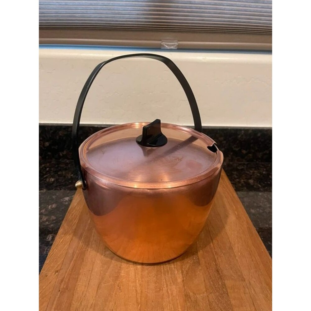 Vintage Culinox Swiss Copper Ice / Champagne / bucket